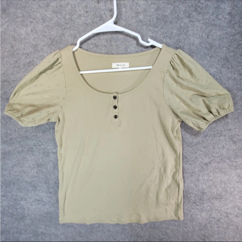 Madewell  Puff Sleeve Blouse XS